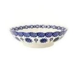 Emma Bridgewater Blue Hen & Border Fluted Bowl